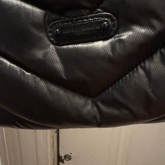 Rebecca Minkoff Black Quilted Shoulder Bag XL Like New - Picture 9 of 15